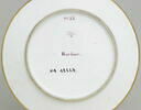 Assiette du Service Encyclopédique : Barbier, image 2/2
