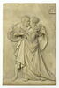 Bas-relief : La jolie fille d'Augsbourg et le prince de Bavière, image 1/2