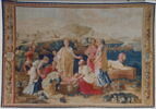 Moïse sauvé des eaux, de la tenture de l'Histoire de Moïse, image 1/2