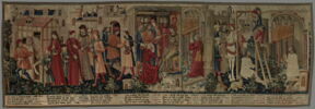 Le Miracle de saint Quentin, d'une tenture de la vie de saint Quentin, image 1/4