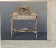 Petite table à écrire à pupitre du Cabinet intérieur de Saint Cloud, image 16/16