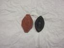 Matrice de sceau d'un prieur de Jaucourt avec son empreinte de cire rouge, image 3/5