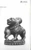 Pièce d'échecs (?) : deux dogues accolés, image 2/2
