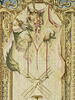 Entre-fenêtre : Don Quichotte, de la tenture de l'Histoire de Don Quichotte aux armes de la famille d'Argenson, image 4/8