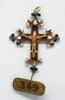 Croix ansée avec son étui en cuir, image 2/6