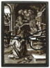 Panneau rectangulaire : Salomon adorant une idole ou sacrifiant aux faux dieux, image 1/2