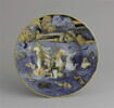 Plat rond : Neptune domptant les flots, image 1/6