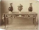 Bureau plat à double face, ayant servi à la signature du traité de Versailles le 29 juin 1919, image 4/5