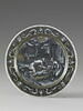Assiette : Le Mois de décembre, d'un ensemble de neuf assiettes, Les Mois (N 1290 à N 1298), image 1/2