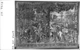 Le mois de juillet ou Le signe du lion ou Le rapport, de la tenture dite des Chasses de Maximilien, image 5/9