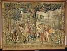 Le mois de juillet ou Le signe du lion ou Le rapport, de la tenture dite des Chasses de Maximilien, image 1/9
