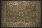 Tapis de table rectangulaire brodé aux armes des Rospigliosi, image 4/4
