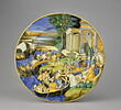Plat rond : l'enlèvement d'Hélène, image 1/8