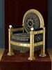 Fauteuil du trône de Napoléon Ier aux Tuileries, image 1/9