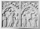 Diptyque : la Vierge glorieuse ; la Crucifixion, image 1/2