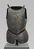 Plastron et dossière de cuirasse à braconnière, image 1/2
