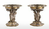Coupe d'un ensemble de quatre (OA 12519 1 à OA 12519 4) du surtout de table du duc de Luynes (1802-1867), image 12/15