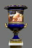 Grand vase Médicis : entrée à Paris du roi Charles X après son sacre, d'une paire avec MR XIV 624, image 1/10