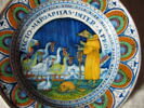 Plat circulaire : Le renard prêchant les oies, image 2/5