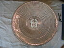 Plat rond : armoiries (?), image 1/4