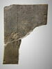 tablette ; fragment, image 1/3