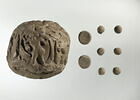 bulle de scellement ; calculus, image 1/7
