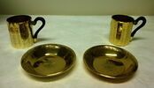 Paire de tasses et leurs soucoupes du nécessaire de voyage, image 2/5