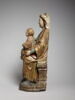 Vierge assise tenant l'Enfant, image 8/16