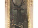 Scènes de chasse et de fauconnerie : Scène de chasse avec cerf à l'eau, image 2/2
