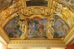 Plafond : Salle des Saisons - Diane et Actéon, au dessus de la corniche, côté sud, image 4/7