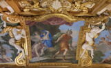 Plafond : Salle des Saisons - Diane et Actéon, au dessus de la corniche, côté sud, image 2/7