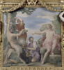 Plafond : Salle des Saisons -Apollon et Marsyas, au dessus de la corniche, côté ouest, image 7/7