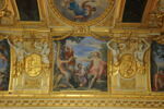Plafond : Salle des Saisons -Apollon et Marsyas, au dessus de la corniche, côté ouest, image 4/7