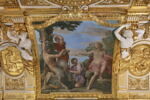 Plafond : Salle des Saisons -Apollon et Marsyas, au dessus de la corniche, côté ouest, image 2/7