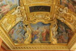 Plafond : Salle des Saisons -Apollon et les Muses,  au dessus de la corniche, côté nord,, image 5/9