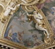 Plafond : Salle des Saisons -Le Printemps, au dessus de la corniche, angle sud-est, image 4/6