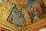 Plafond : Salle des Saisons -L'Automne, au dessus de la corniche, angle nord-ouest, image 4/6