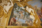Plafond : Salle des Saisons -L'Automne, au dessus de la corniche, angle nord-ouest, image 1/6