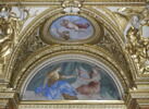 Plafond : Salle des Antonins - La Prudence et la Prévoyance, au dessus de la corniche, côté ouest, au centre., image 5/6