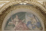 Plafond : Salle des Antonins - La Justice et l'Abondance, au dessus de la corniche, côté est au centre, image 6/6