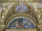 Plafond : Salle des Antonins - La Justice et l'Abondance, au dessus de la corniche, côté est au centre, image 4/6