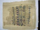 exercice de tissage ; fragment, image 2/2