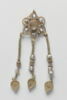 élément de boucle d'oreille  ; élément de collier, image 1/2