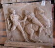 Tirage d'une plaque représentant une amazonomachie
Monument : Halicarnasse, Mausolée, image 2/2