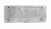 plaque de loculus ; inscription, image 1/2