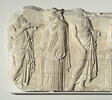 Plaque des Ergastines, bloc 7 de la frise Est des Grandes Panathénées, image 5/16
