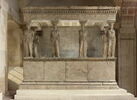 Tirage du baldaquin des caryatides de l'Érechtéion, image 1/13