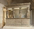 Tirage du baldaquin des caryatides de l'Érechtéion, image 2/13
