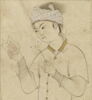 Jeune homme tenant un livre et un brin de narcisse, image 9/12