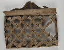 Grille de fenêtre à treillis en deux parties (moucharabieh), image 3/3